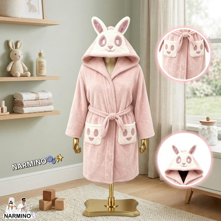 حوله/ تنپوش خرگوشی میکرو نخ بدون آبرفت جذب سریع نرمینو